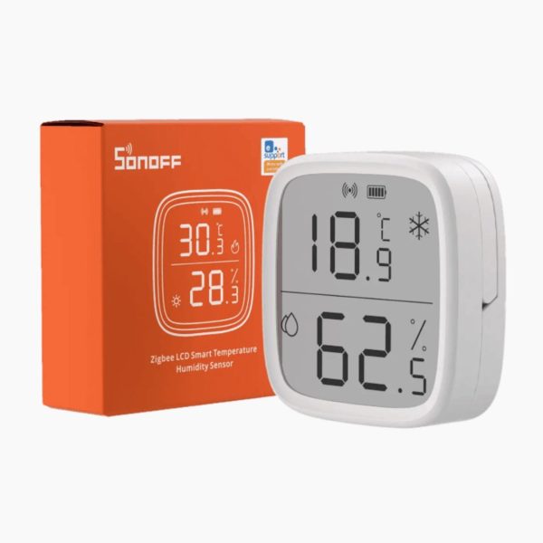 SONOFF SNZB-02D Zigbee LCD Smart Temperature Humidity Sensor (Battery Included)