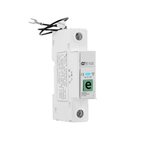 1P 63A Smart Geyser Timer WIFI Circuit Breaker Power Monitoring (eWeLink App)
