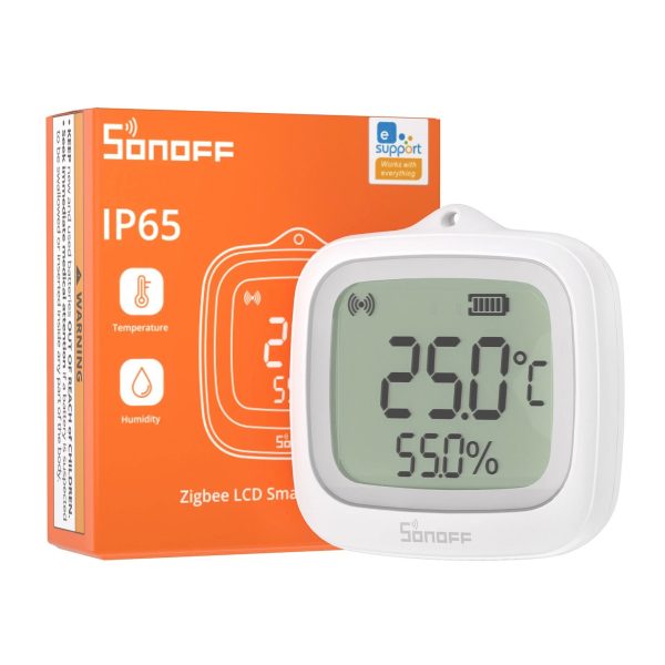 SONOFF-SNZB-02WD-IP65-Zigbee-LCD-Smart-Temperature-Humidity-Sensor SONOFF SNZB-02WD IP65 Zigbee LCD Smart Temperature Humidity Sensor