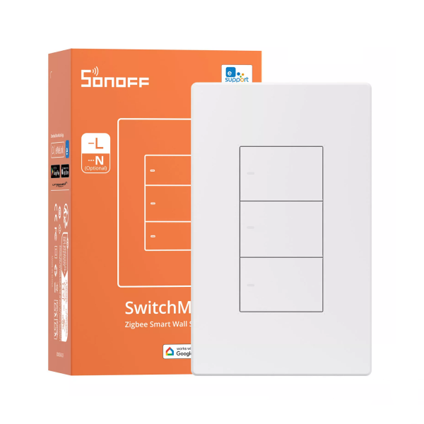 SONOFF-Zigbee-Smart-Wall-Switch-ZBM5-–-No-Neutral-3CH SONOFF Zigbee Smart Wall Switch ZBM5 – No Neutral 3CH