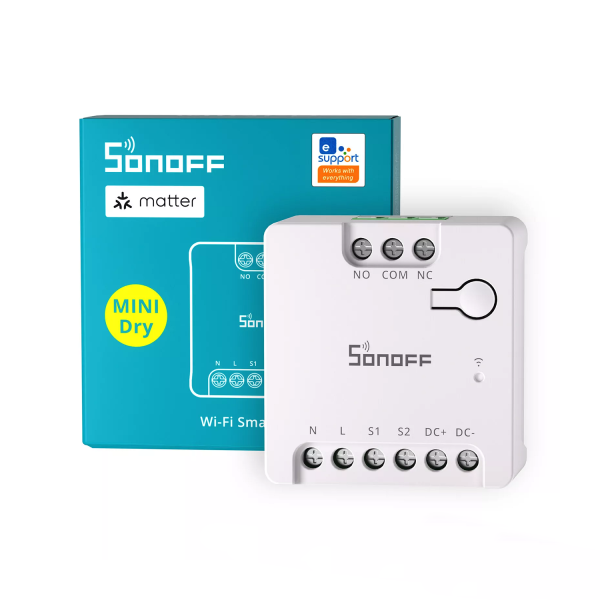 Sonoff MINI-D Wi-Fi Smart Switch (Gate Garage Smart Switch)